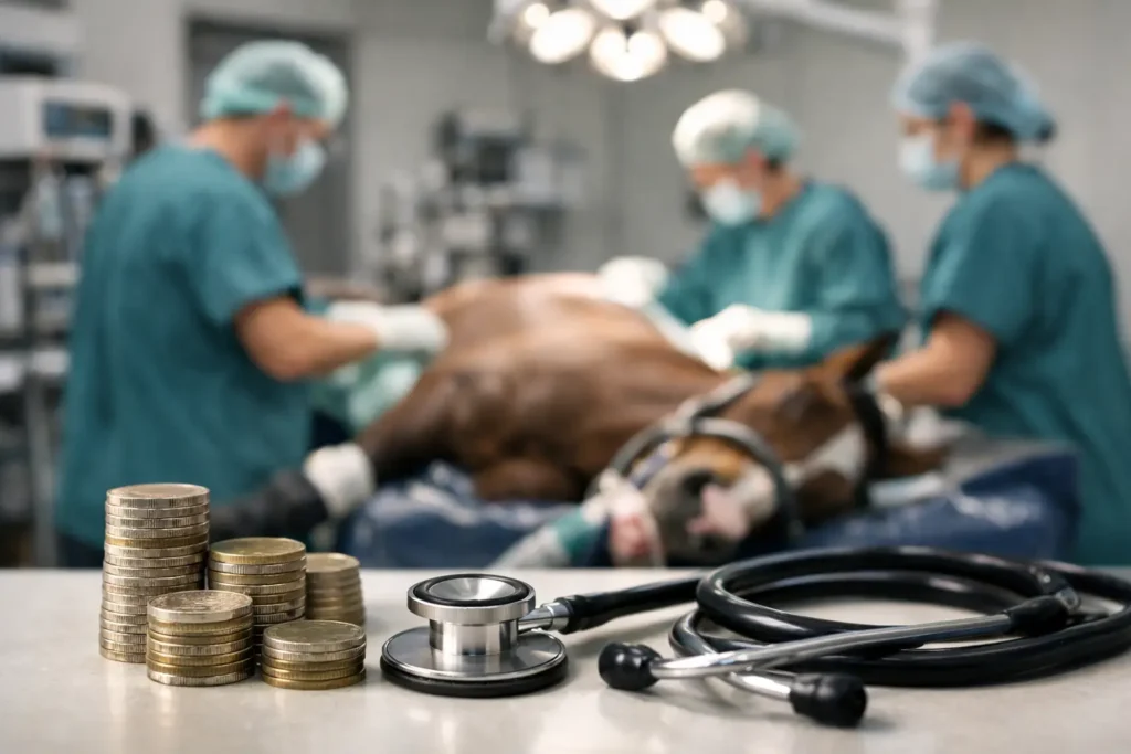 Kolik OP Pferd Versicherung - was kostet sie?