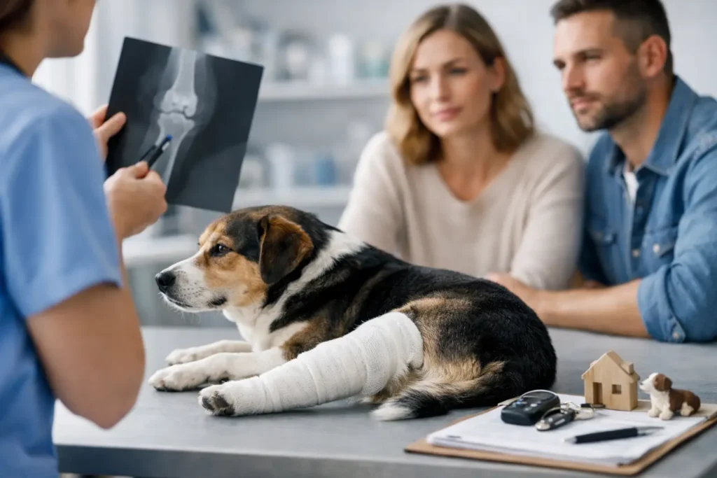 Kreuzband OP Hund Versicherung richtig wählen