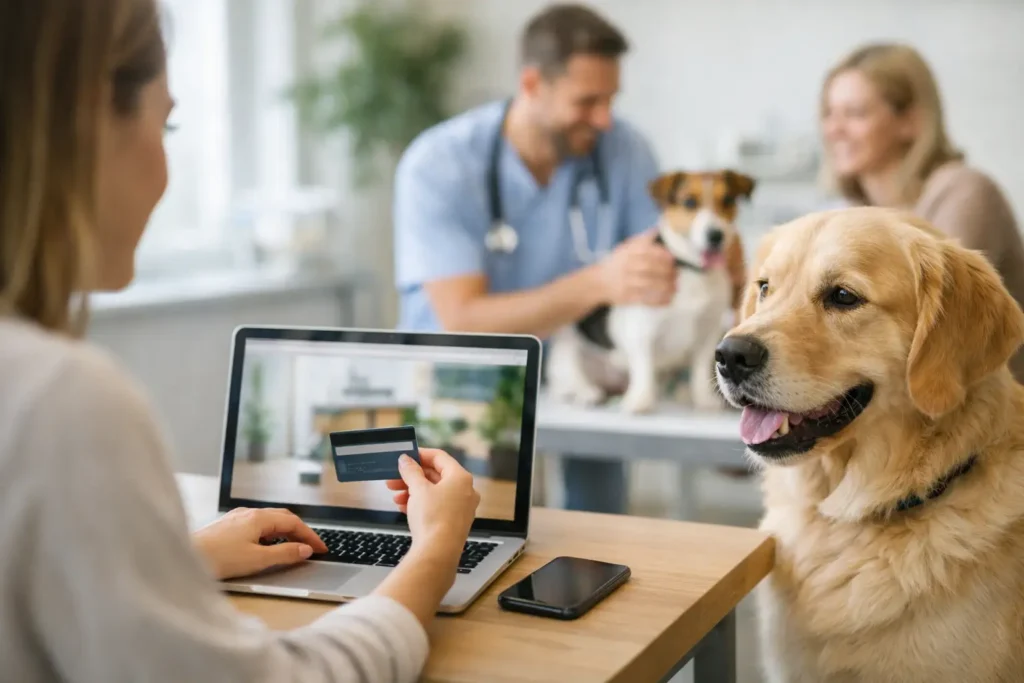 Wie funktioniert Hundekrankenversicherung online?