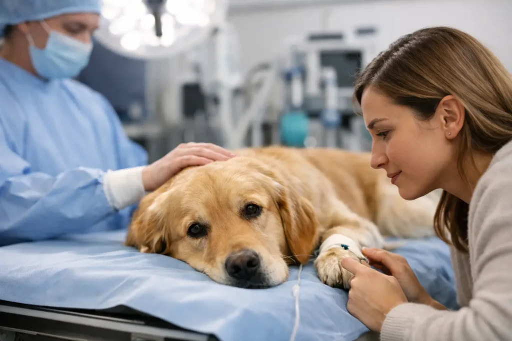 Hunde-OP-Versicherung für Magendrehung