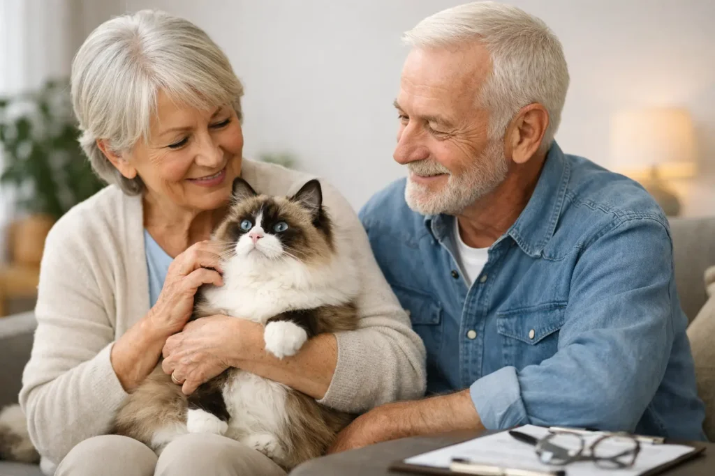 Beste Katzenversicherung für Senioren wählen
