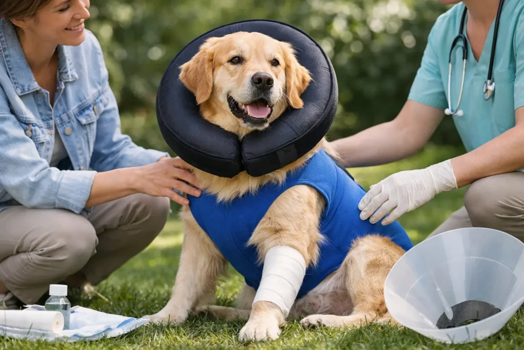 Bester Schutz für Hunde-OPs richtig wählen